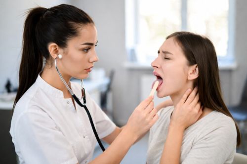 Тонзиллит, ангина, воспаление миндалин